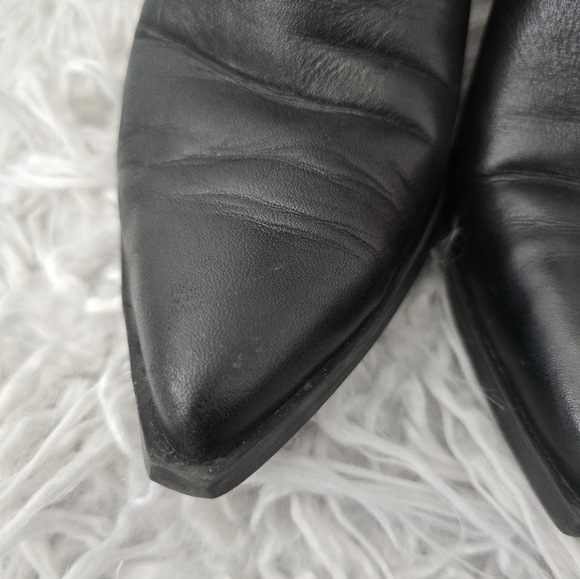 Marc Fisher Black Ankle Boots - Picture 11 of 14